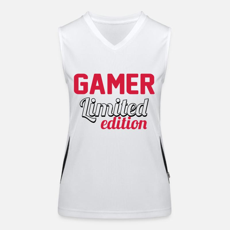 Geek / Gamer / Console / Playsation / Gameuse Débardeur respirant contrasté Femme