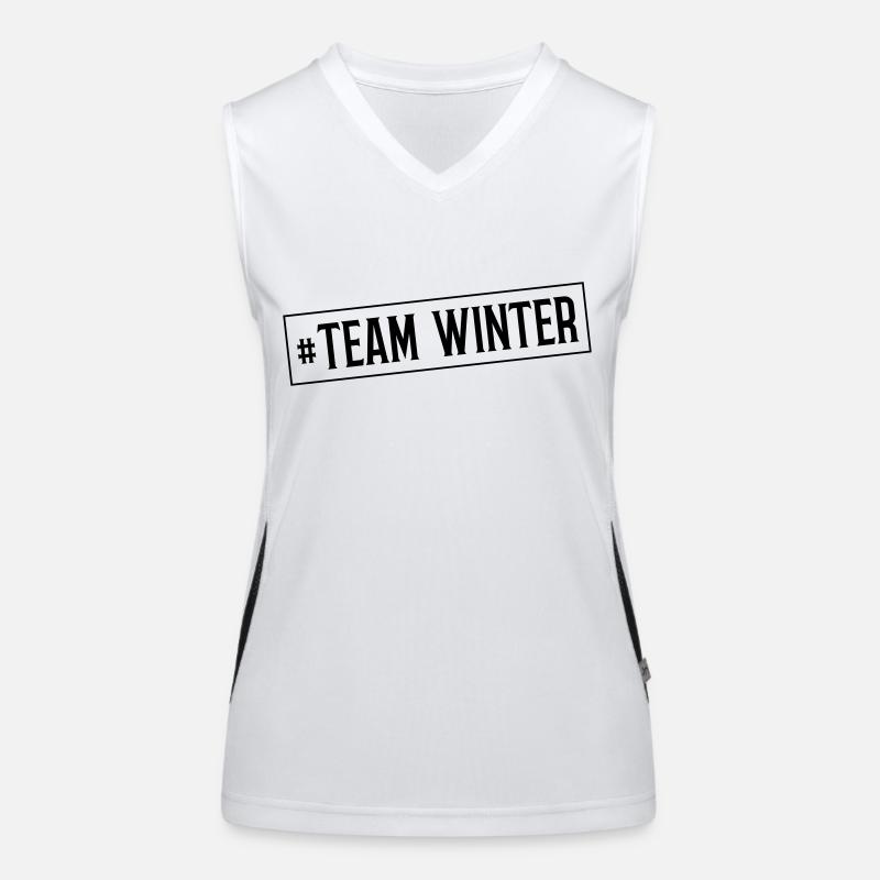 winter team Funktionelles Kontrast-Tank Top für Frauen