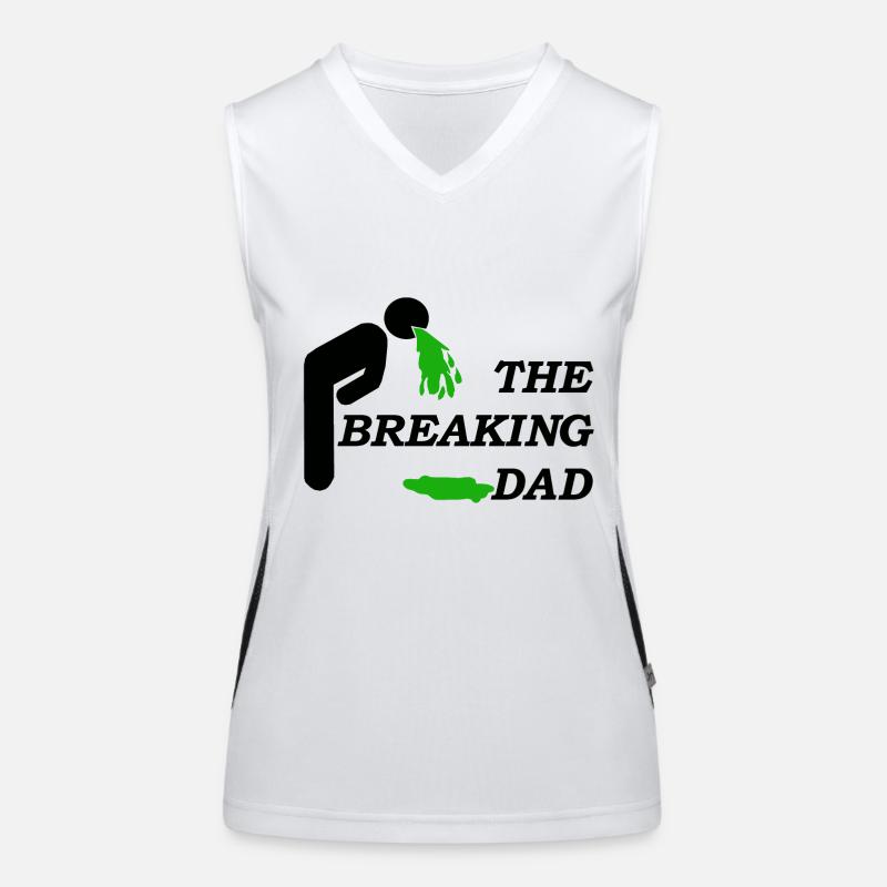 DAD BREAKING Women's Functional Contrast Tank Top