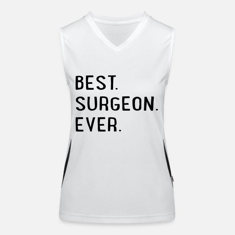 Bester Chirurg Funktionelles Kontrast-Tank Top für Frauen