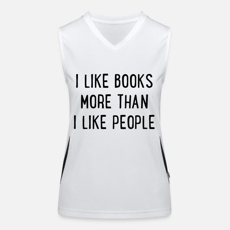 Books Women's Functional Contrast Tank Top