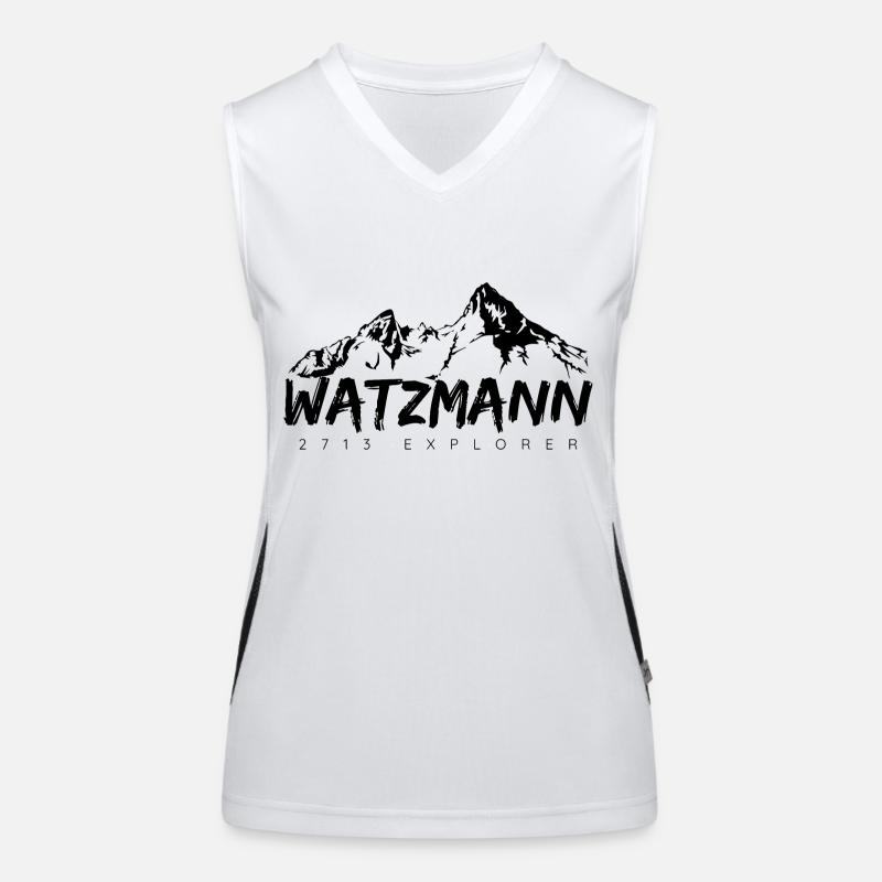Alpiniste Watzmann 2713 Explorer Débardeur respirant contrasté Femme