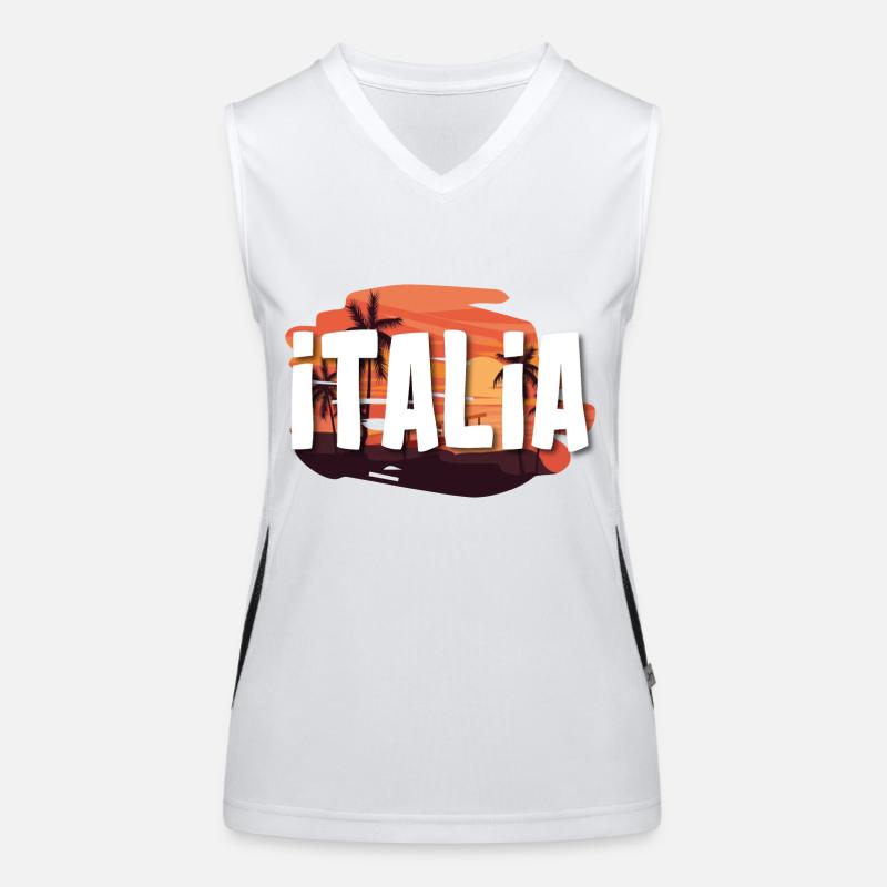 Italia Funktionel kontrast tanktop til damer