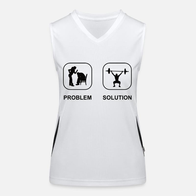Fitness Bodybuilder Muscle Strength Training Athletes Women's Functional Contrast Tank Top