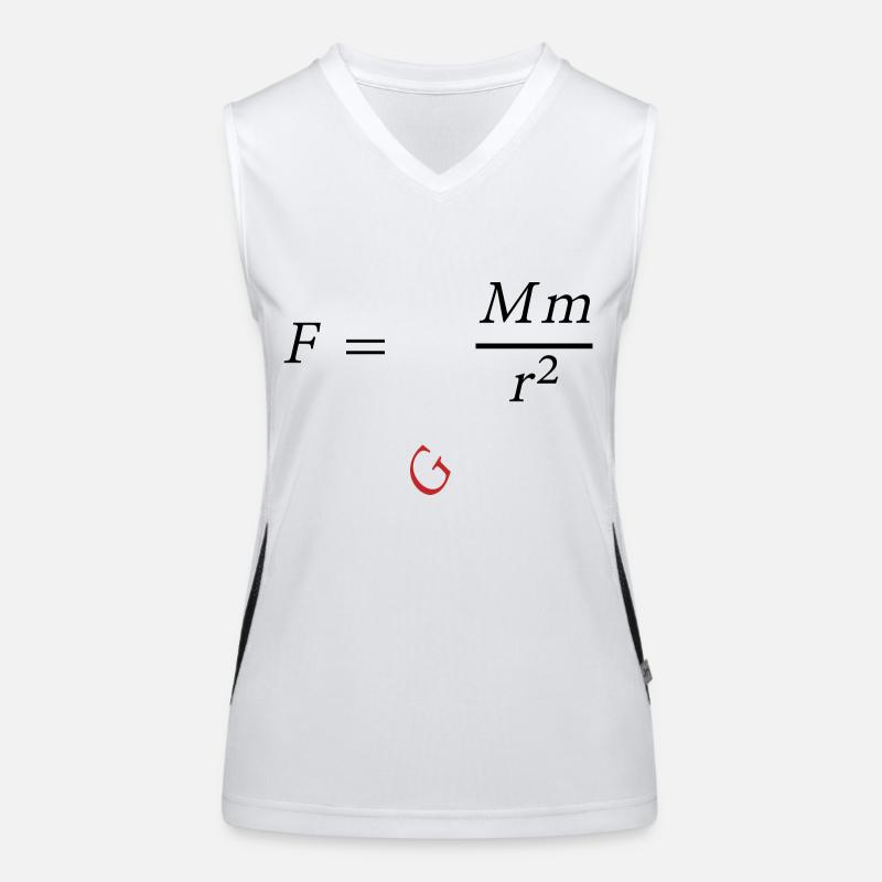 Isaac Newton Women's Functional Contrast Tank Top