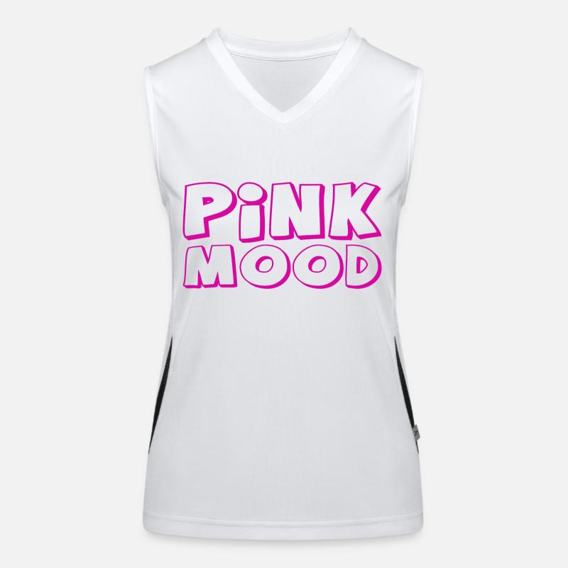 Pink Mood Women's Functional Contrast Tank Top