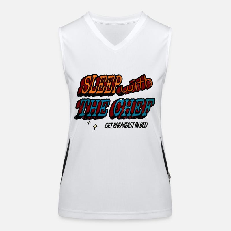 statement pirate chef cool chef curry chef puns Funktionelles Kontrast-Tank Top für Frauen
