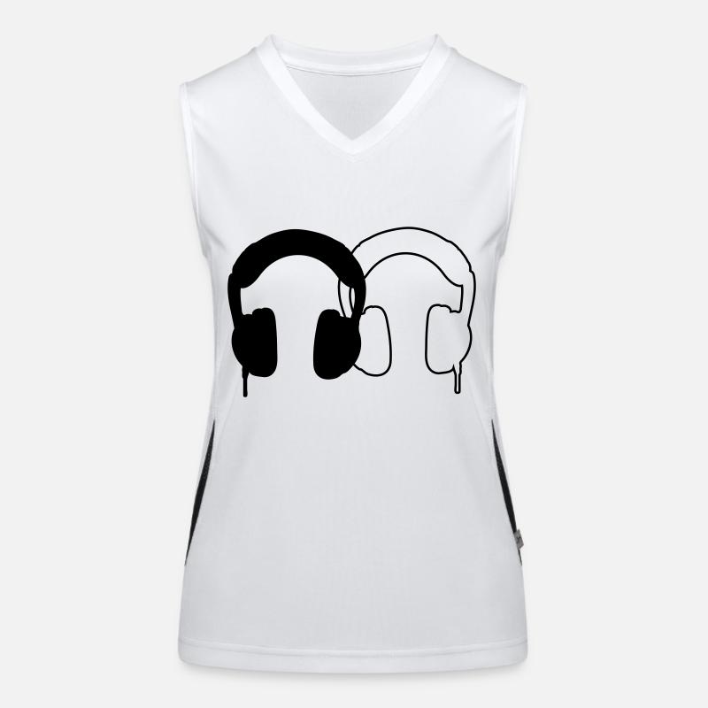 Casque Débardeur respirant contrasté Femme