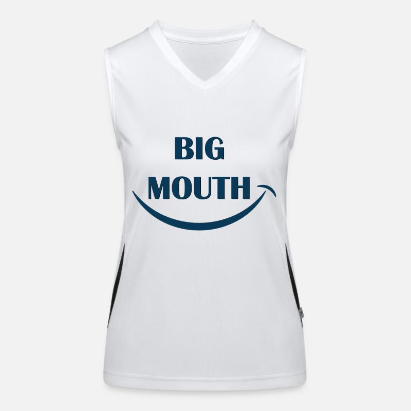 Big Mouth Women's Functional Contrast Tank Top