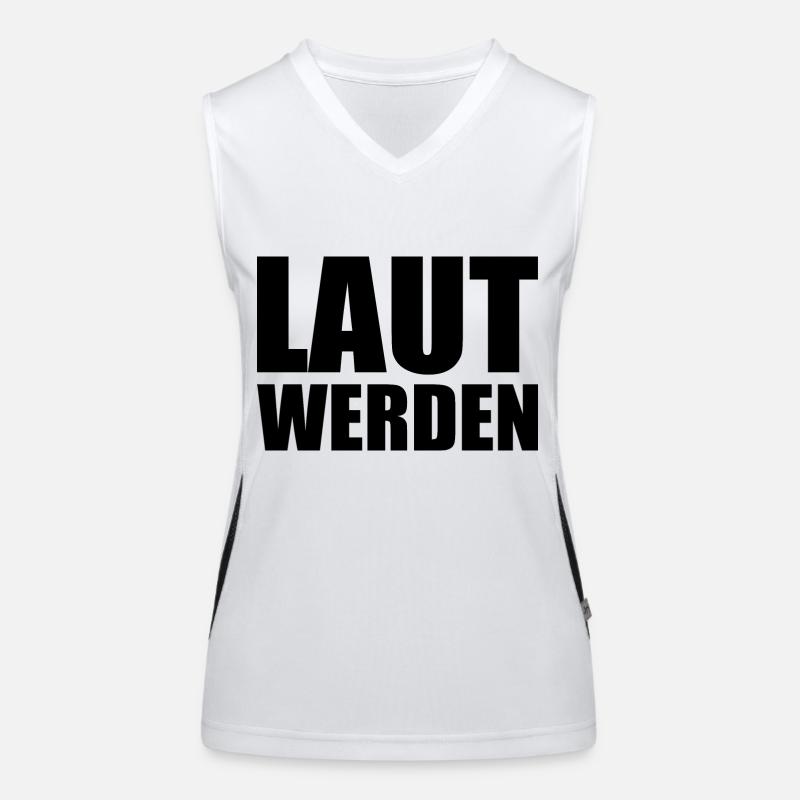 Laut werden Funktionelles Kontrast-Tank Top für Frauen