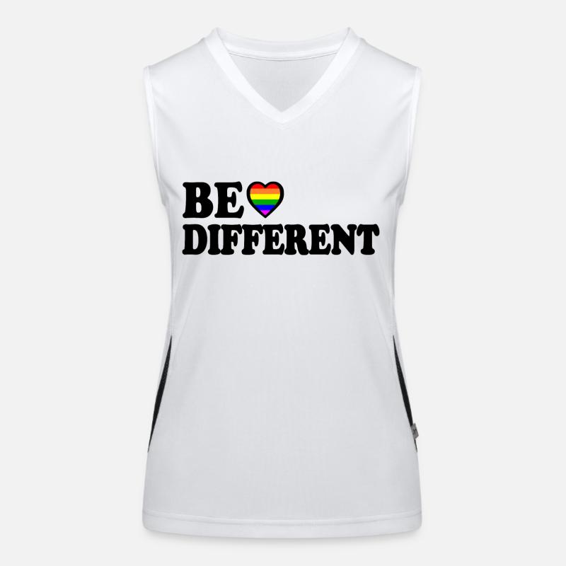 Be different Débardeur respirant contrasté Femme