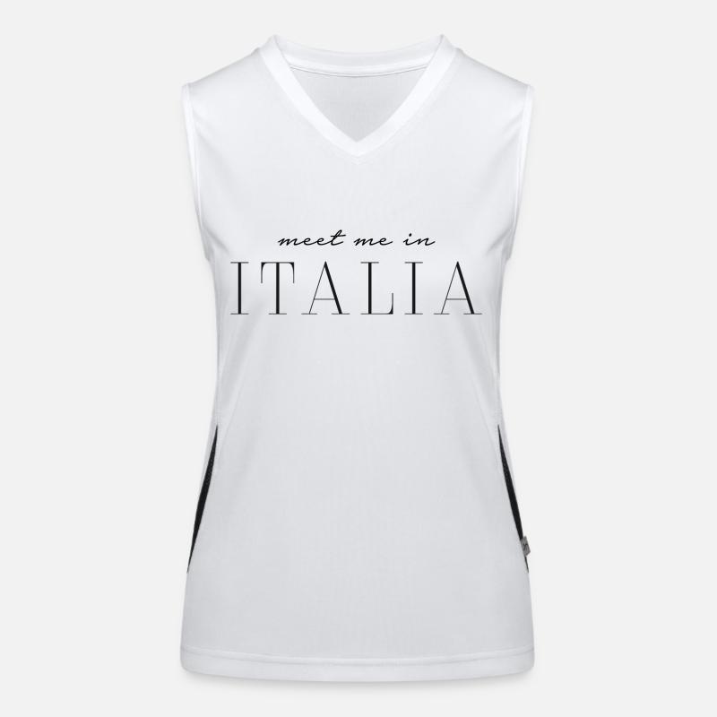 I love Italy Women's Functional Contrast Tank Top