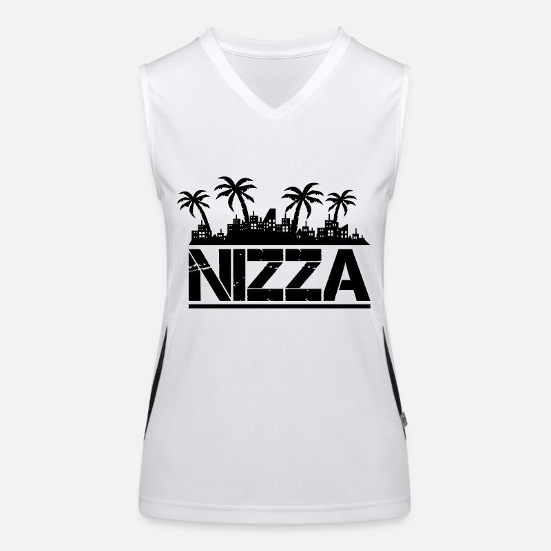 nizza Funktionelles Kontrast-Tank Top für Frauen