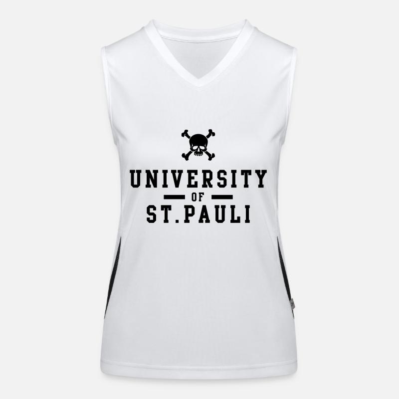 University of St. Pauli Funktionelles Kontrast-Tank Top für Frauen