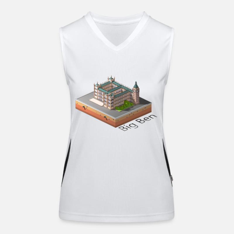 Big Ben Funktionelles Kontrast-Tank Top für Frauen