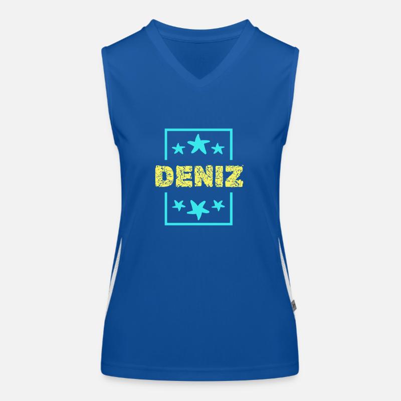 Deniz Deniz Funktionelles Kontrast-Tank Top für Frauen