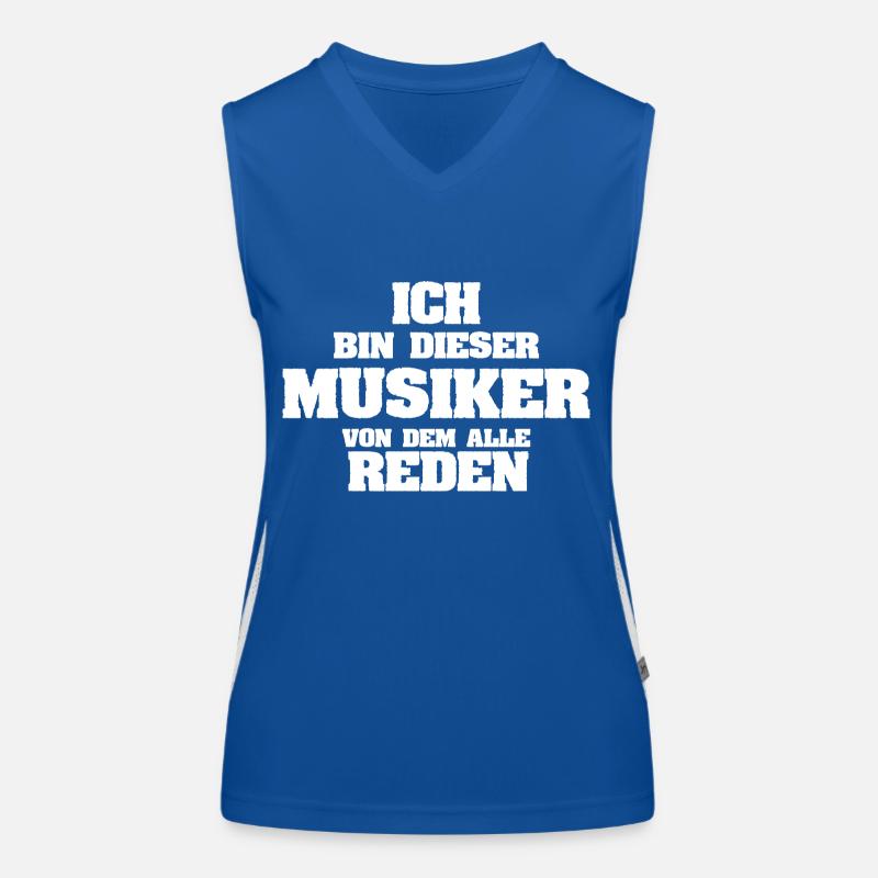 Musician Women's Functional Contrast Tank Top