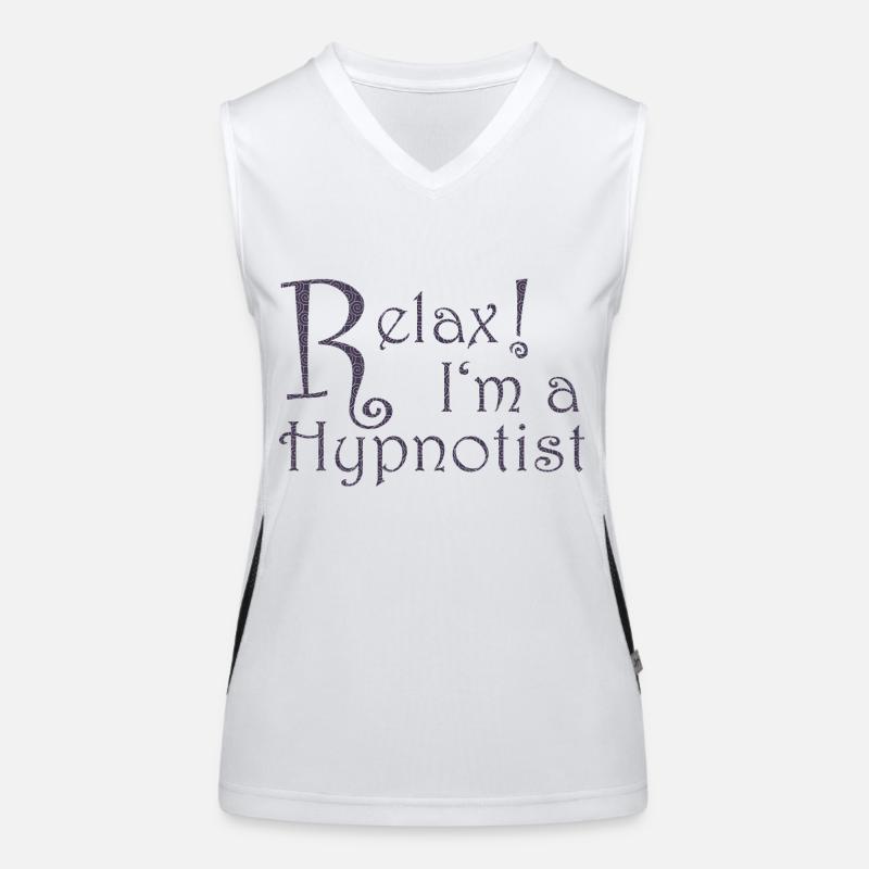 Relax! I'm a Hypnotist Women's Functional Contrast Tank Top