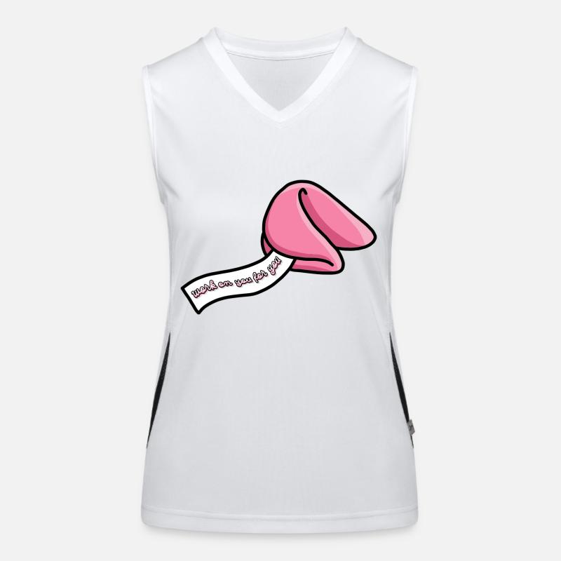 Fortune cookie Women's Functional Contrast Tank Top