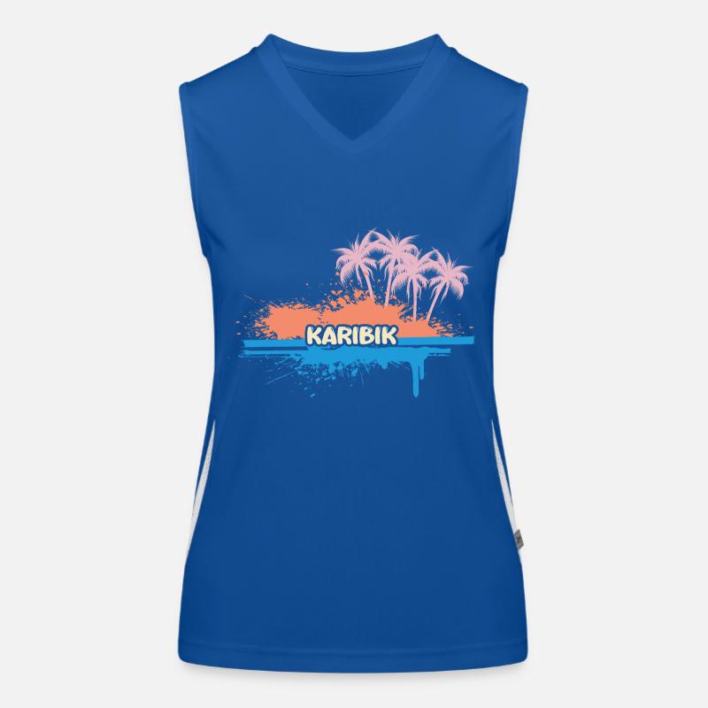 Caribbean Women's Functional Contrast Tank Top