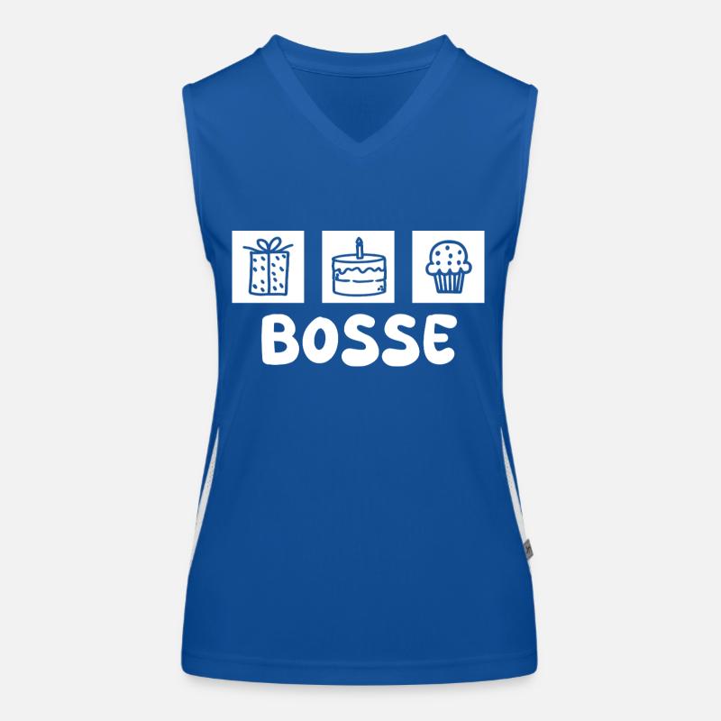 Prénom Bosse Débardeur respirant contrasté Femme