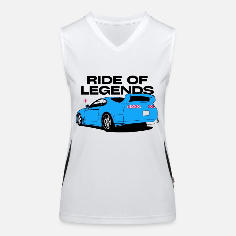 Car Funktionelles Kontrast-Tank Top für Frauen