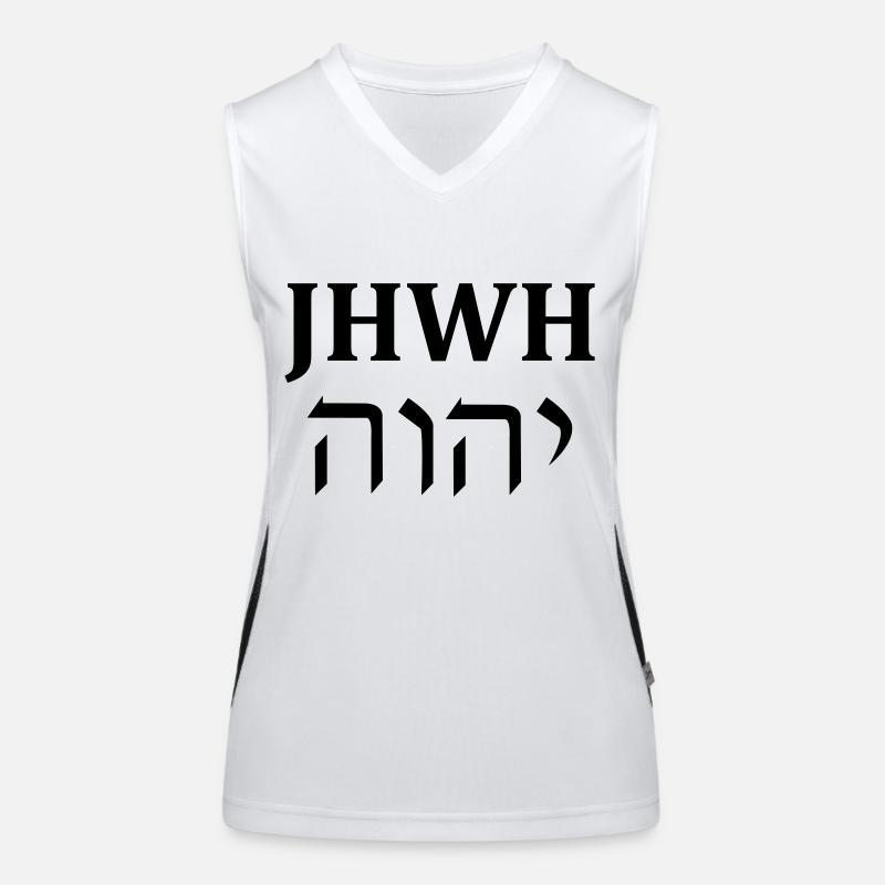 YHWH Débardeur respirant contrasté Femme