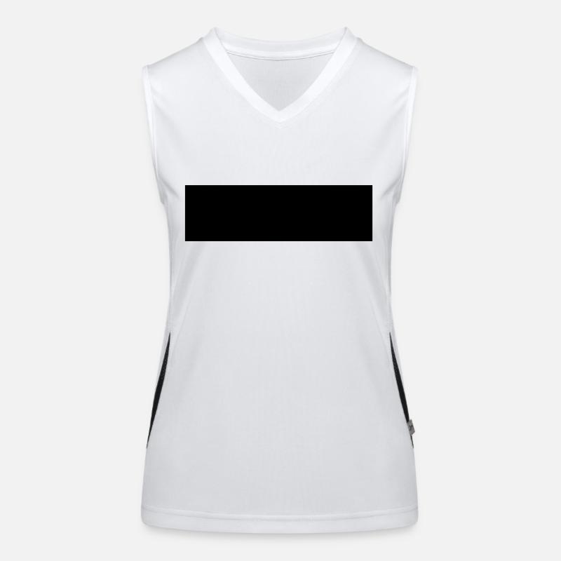 Rechteck Funktionelles Kontrast-Tank Top für Frauen