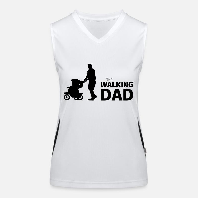 The Walking Dad Débardeur respirant contrasté Femme