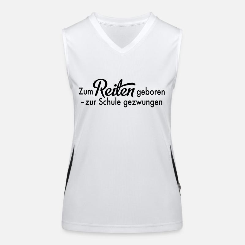 reiten Funktionelles Kontrast-Tank Top für Frauen
