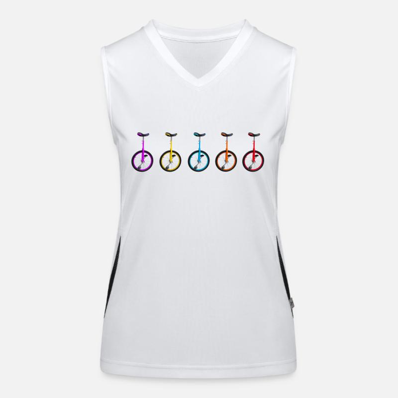 Einrad Oneweel Funktionelles Kontrast-Tank Top für Frauen