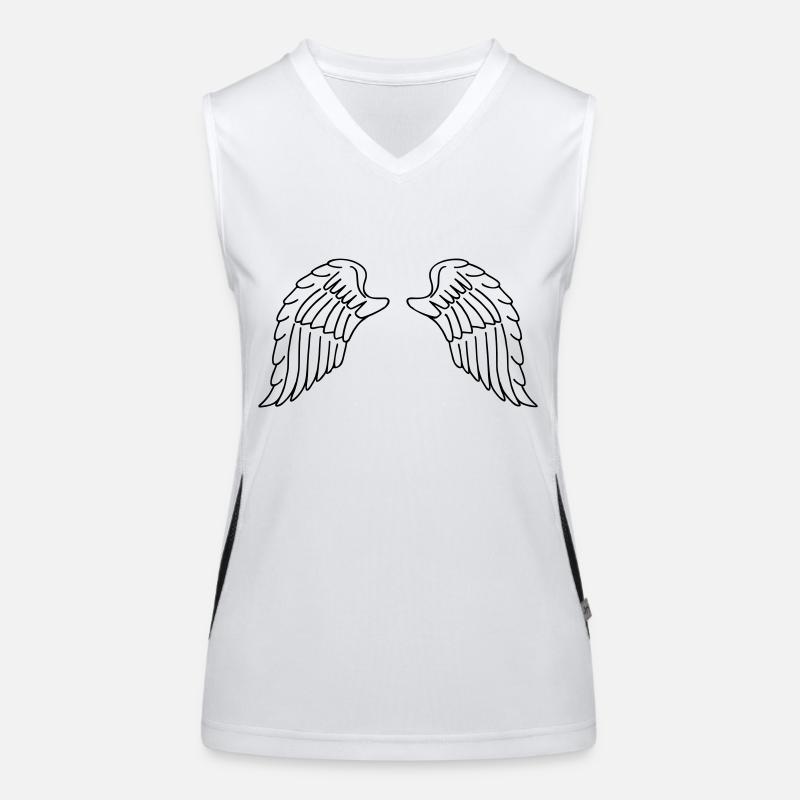 Wings Débardeur respirant contrasté Femme