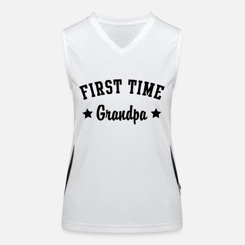 FIRST TIME Grandpa Funktionelles Kontrast-Tank Top für Frauen