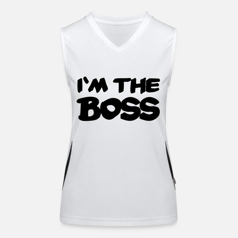 I'm the Boss Débardeur respirant contrasté Femme