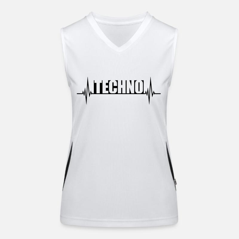 Puls Music Techno Women's Functional Contrast Tank Top