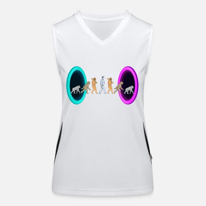 L’évolution à travers les portails Débardeur respirant contrasté Femme