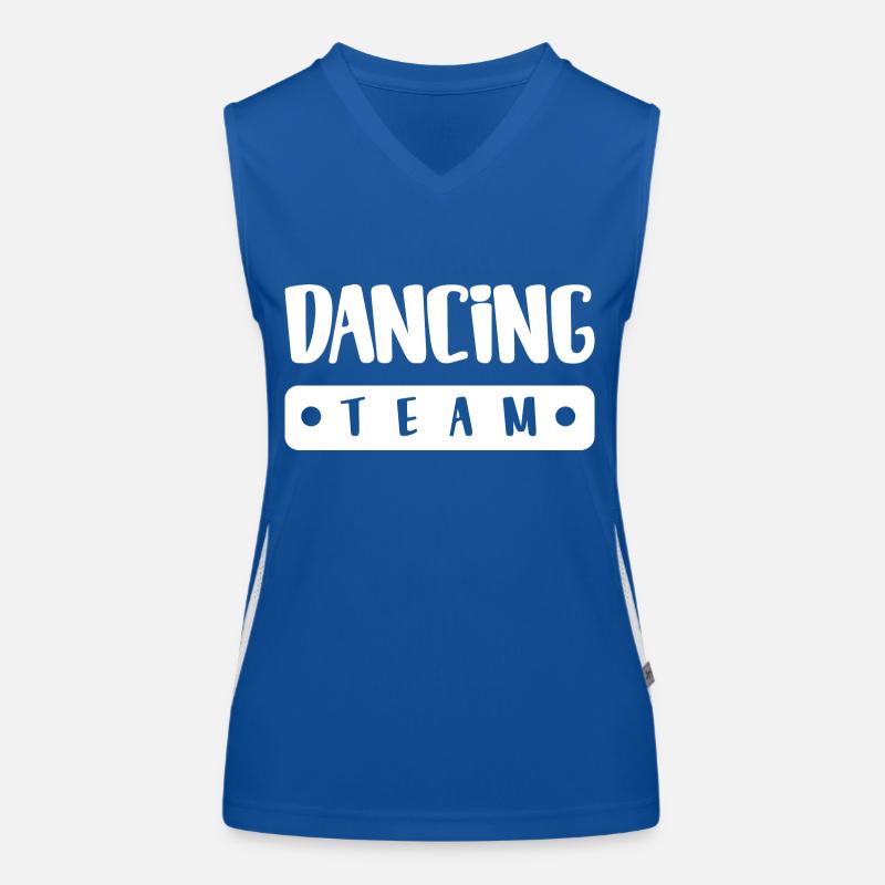 Équipe de danse Débardeur respirant contrasté Femme