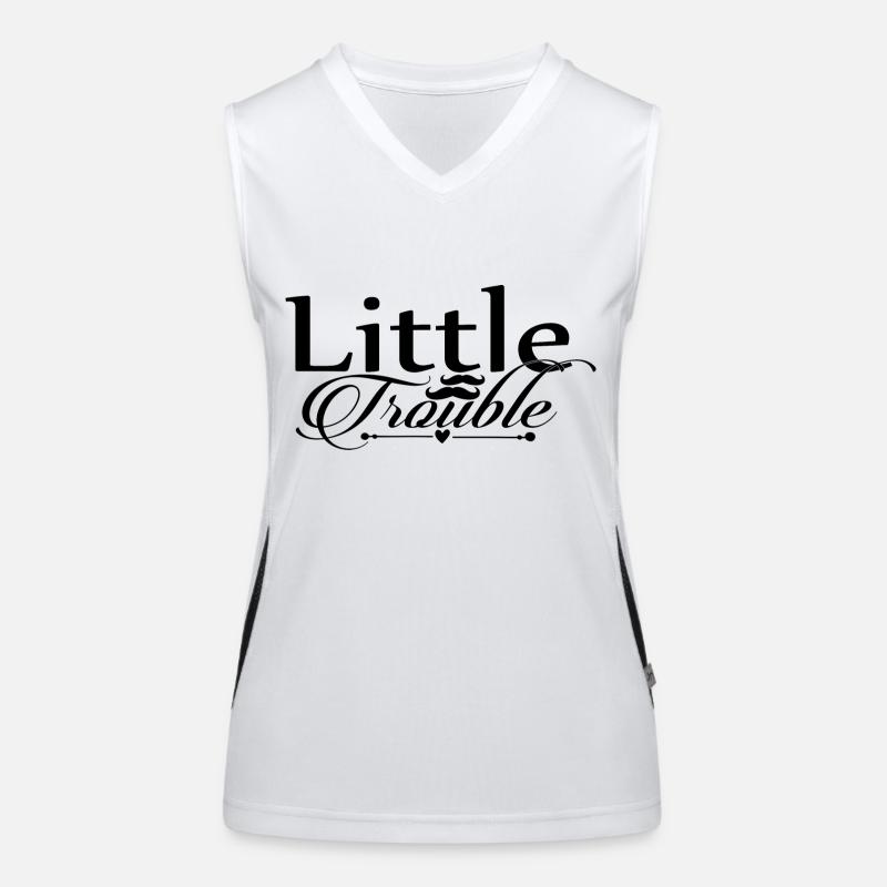Little Trouble Women's Functional Contrast Tank Top