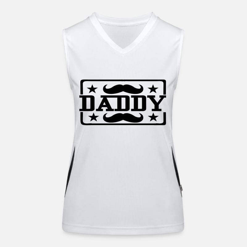 Daddy Funktionelles Kontrast-Tank Top für Frauen