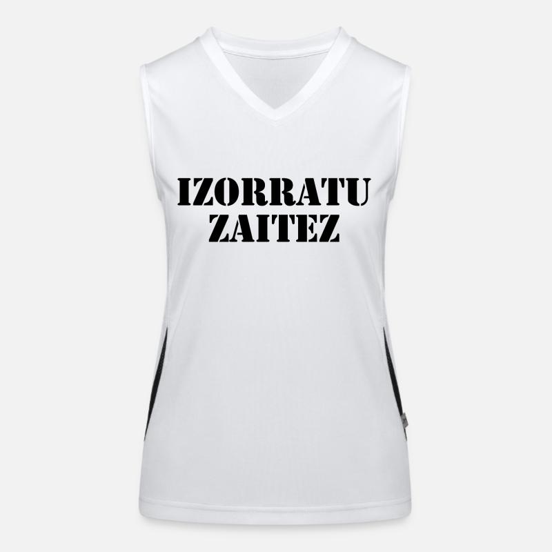 baskisch Funktionelles Kontrast-Tank Top für Frauen