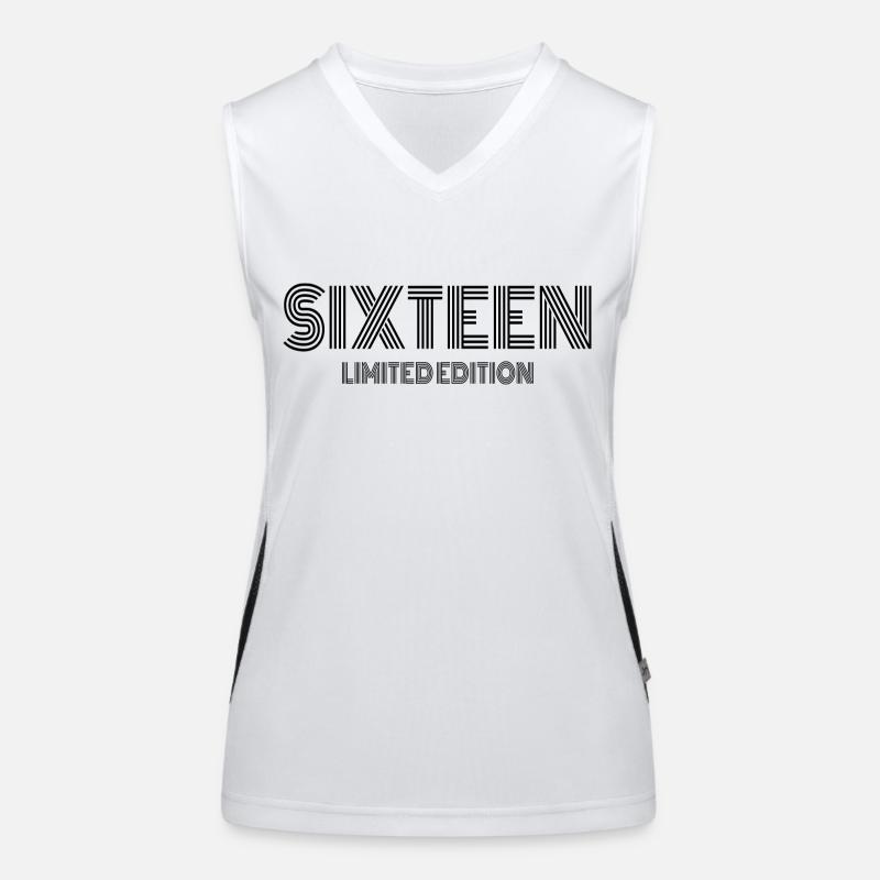 Seize 16e anniversaire Débardeur respirant contrasté Femme