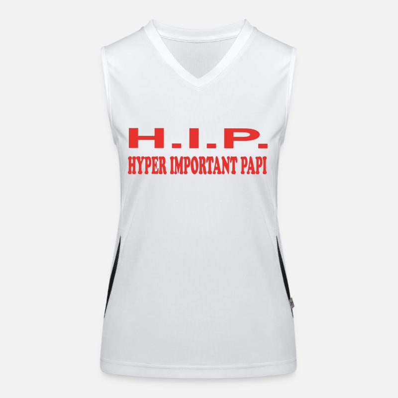 HYPER IMPORTANT PAPI 6509532 Débardeur respirant contrasté Femme