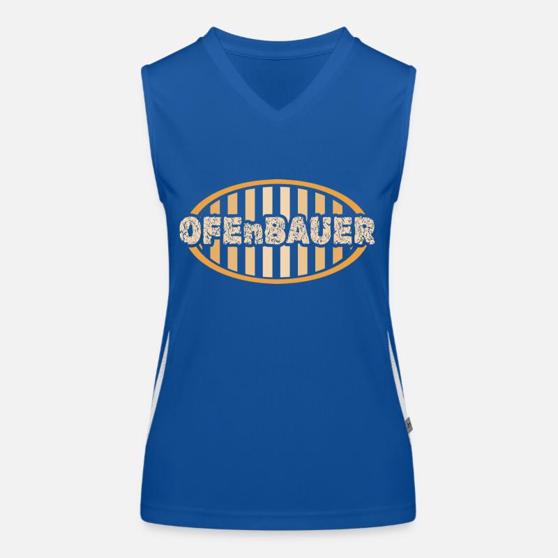 Stove builder as a job Women's Functional Contrast Tank Top