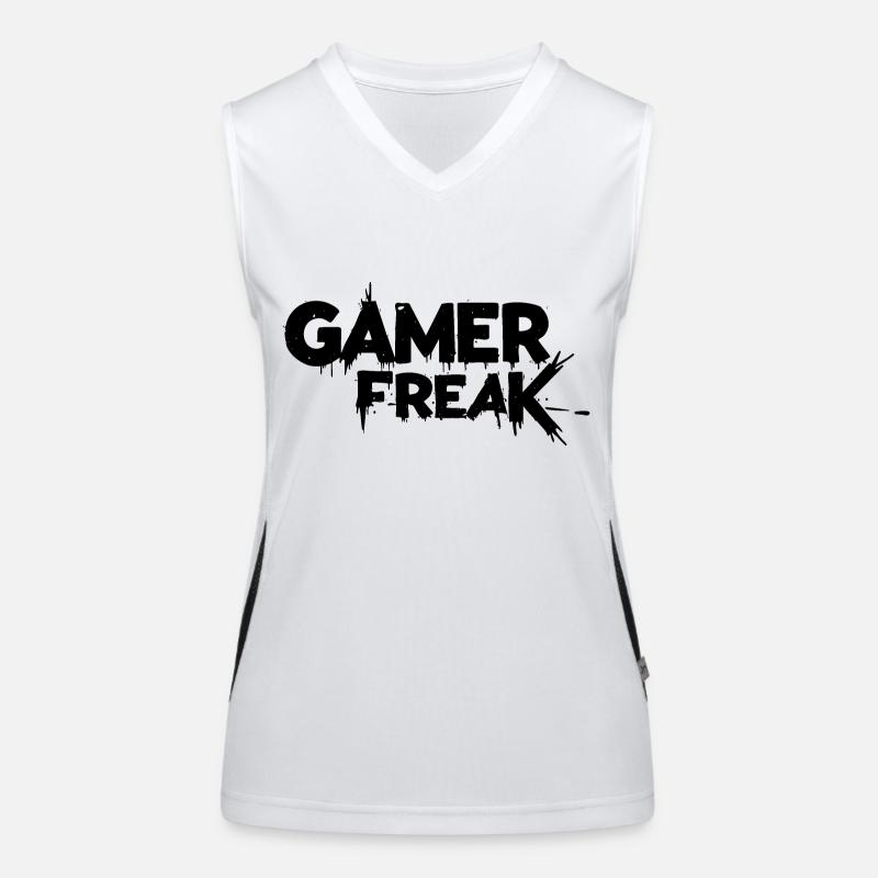 Adoptez l’obsession du jeu Débardeur respirant contrasté Femme