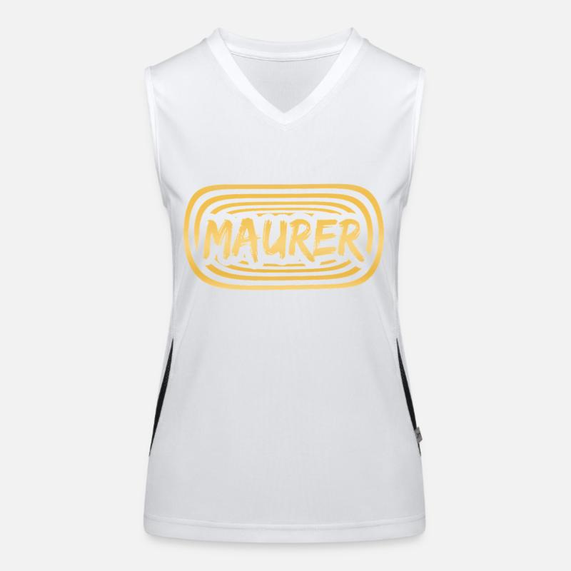 Gift for bricklayer Women's Functional Contrast Tank Top