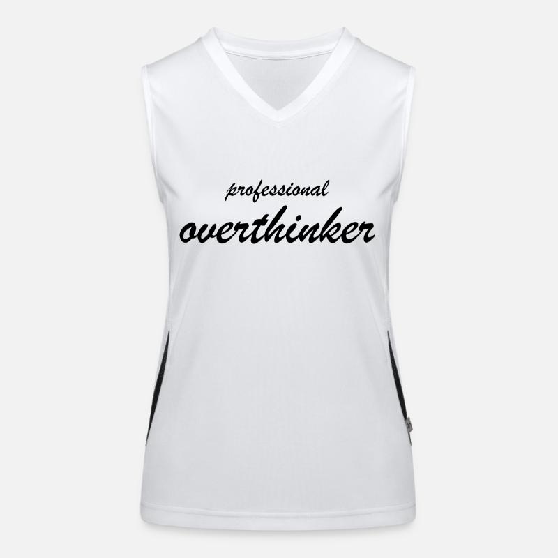 PROFESSIONAL OVERTHINKER Women's Functional Contrast Tank Top