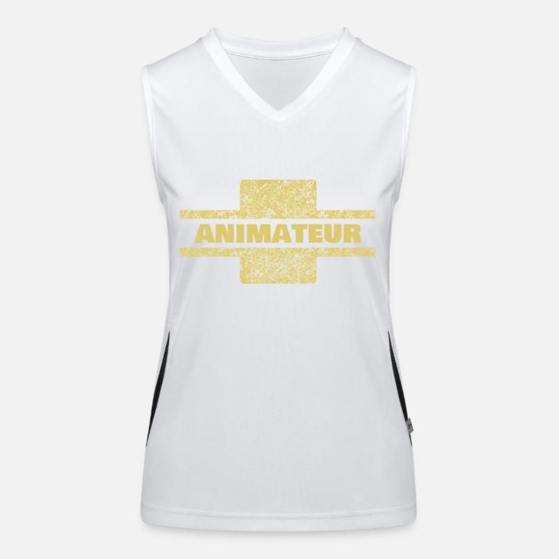 Animateur Funktionelles Kontrast-Tank Top für Frauen