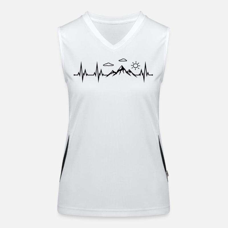 Wandern  Funktionelles Kontrast-Tank Top für Frauen