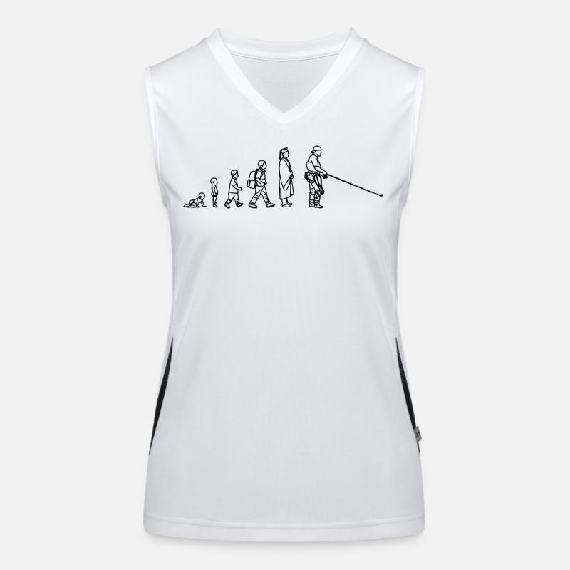 Fischer Evolution Funktionelles Kontrast-Tank Top für Frauen