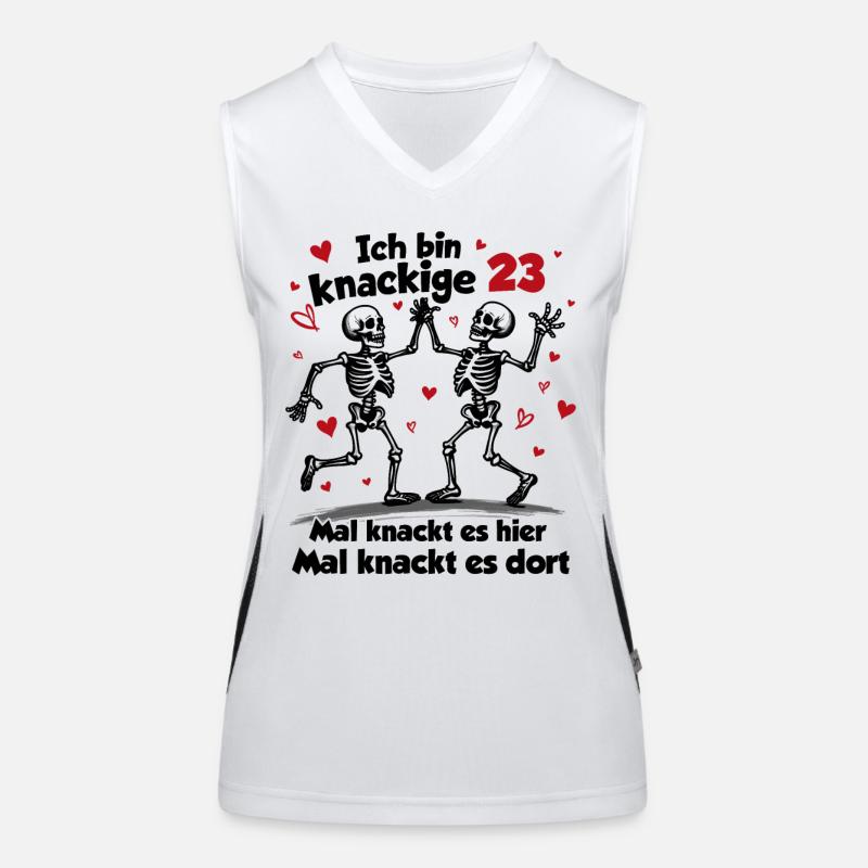 23. Geburtstag | Knackige 23 | Ich bin alt Funktionelles Kontrast-Tank Top für Frauen